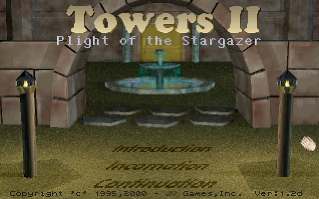 Towers II - Plight of the Stargazer atari screenshot